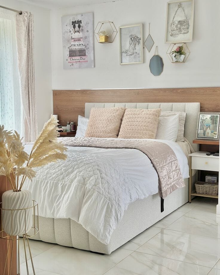 Davies Upholstered Ottoman Bed Frame