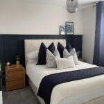 Navy and Grey Bedroom Design Ideas