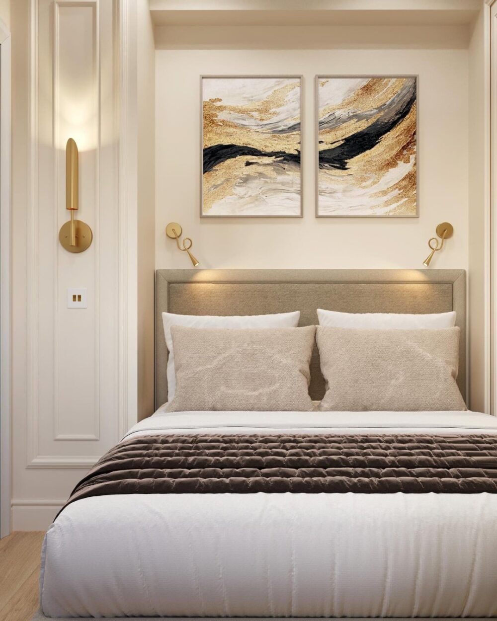 Small bedroom lighting ideas